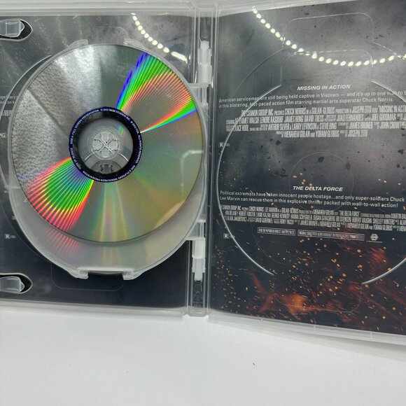 Chuck Norris Total Attack Pack Four Movie Collection DVD Lone Wolf Delta Action - Picture 6 of 6